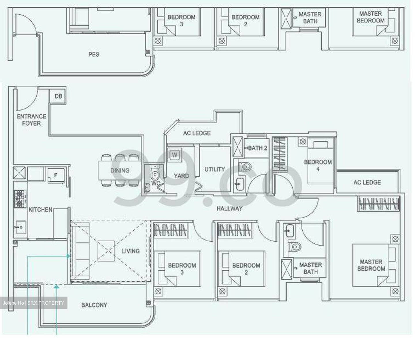 Hundred Palms Residences (D19), Condominium #449053491